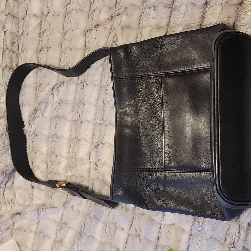 Pre-owed Vintage Coach Hobo Shoulder Bag Genuine Leather - Picture 1 of 13